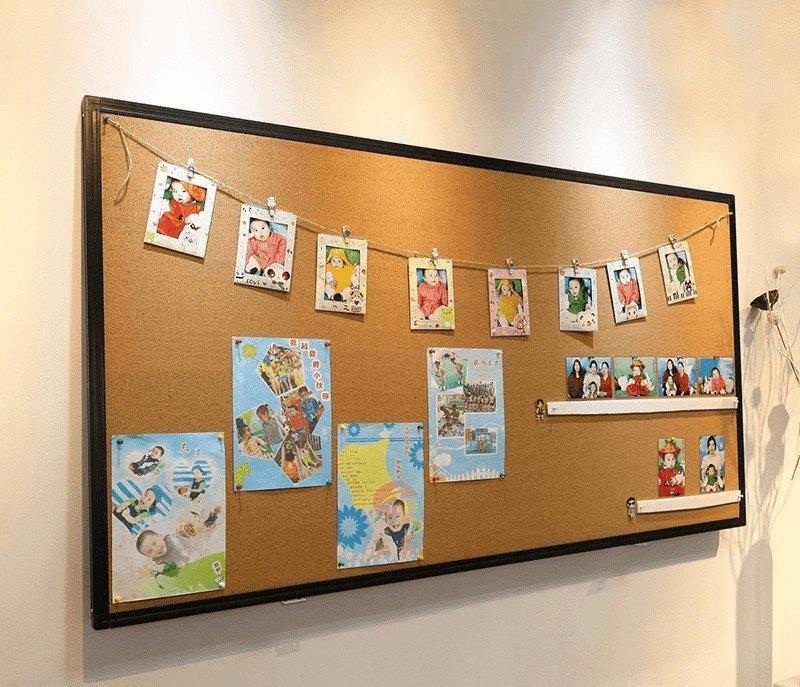 코르크 포토 월 - 집을 장식하는 새로운 방법